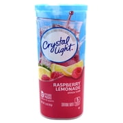 Crystal Light Raspberry Lemonade, 12-Quart 1.8-Ounce Canister (Pack Of 2)