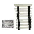 thumbnail image 3 of S SERENABLE Karate Belt Display Rack Storage Wall Mounted for Muay Thai Taekwondo Boxing, 3 of 9