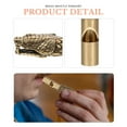 thumbnail image 2 of Árbitro Whistle Latón silbato First Aid Silbato Mini Colgante de latón para decoración, 2 of 6