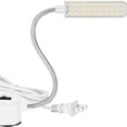 thumbnail image 2 of Luz para máquina de coser, iluminación LED (30 LED), brazo de cuello de cisne Flexible multifuncional, Base de lámpara de trabajo para torno de banco de trabajo, prensa de taladro, 2 of 4