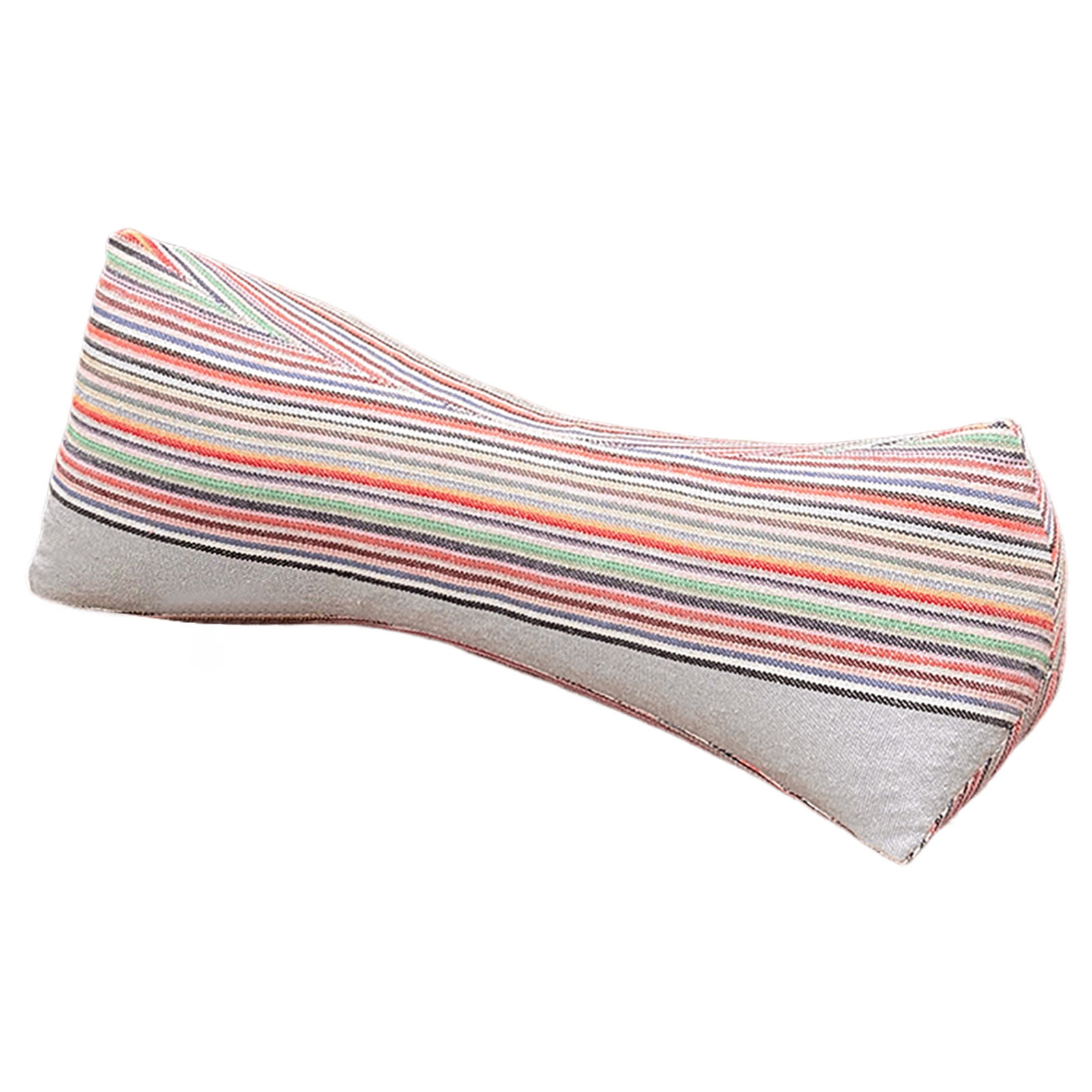 2 Packs Buckwheat Pillow for Neck Pain Relief Cervical Support Pillow with Ergonomic Design for Adults Home Office Travel Buckwheat Filled Pillow Core Orthopedic Bedding