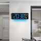 thumbnail image 2 of Reloj de pared para sala de estar de 17,3 pulgadas con reloj electrónico LED multifuncional, reloj despertador de gran tamaño, reloj de temperatura y humedad, reloj despertador, 2 of 6