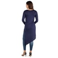 thumbnail image 6 of Maternity Long Sleeve Asymmetrical Tunic Top, 6 of 6