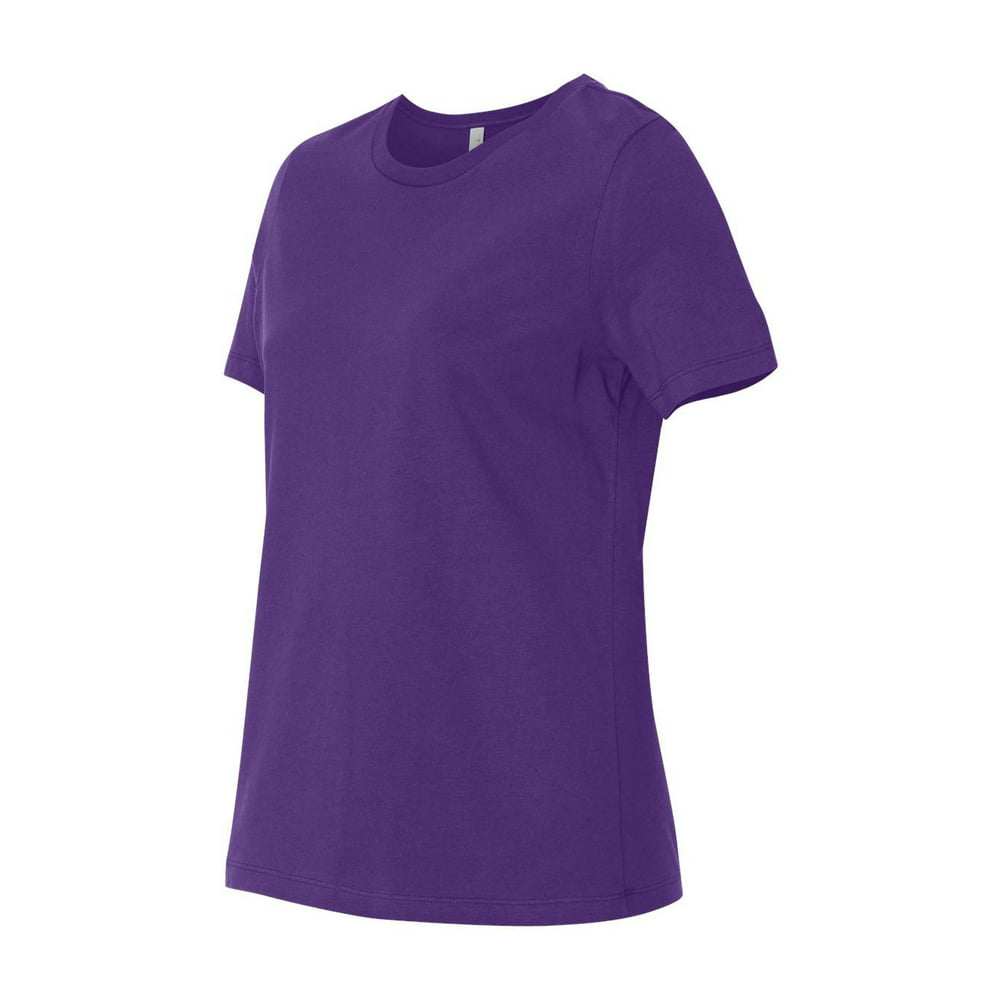 BELLA+CANVAS - Bella + Canvas B6400 Ladies' Relaxed Jersey Short-Sleeve ...