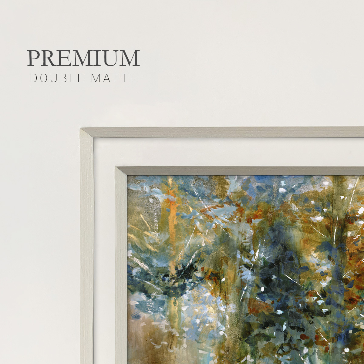 Rustic Leaves II-Premium Framed Print