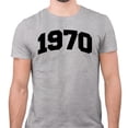 thumbnail image 2 of 1970 College Style Shirt Unisex 4X-Large Grey, 2 of 5