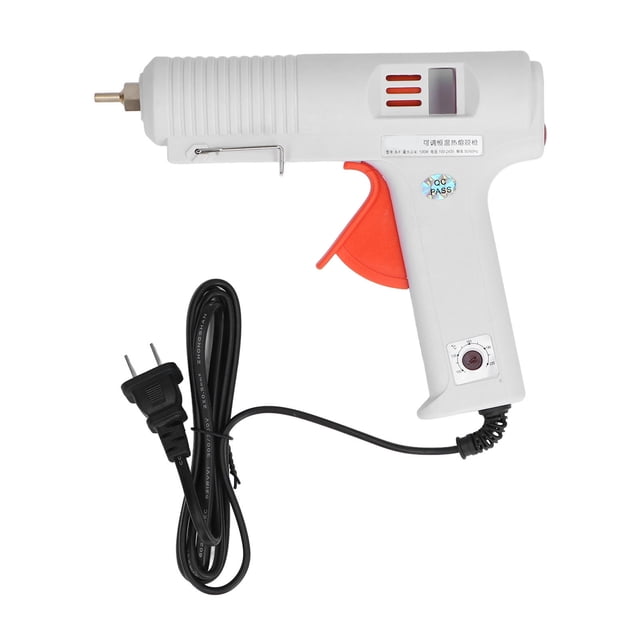 Pistola de Pegamento Caliente Herramienta de pegado manual ajustable a temperatura constante 100W Enchufe estadounidense AC100-240V