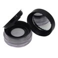thumbnail image 2 of Empty DIY Makeup Case Cosmetic Box Container with Mirror & Sifter - Black,, 2 of 9