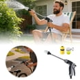 thumbnail image 2 of Long Barreled Water Household Washing Metal Extension Rod Rubber Coated Handle Washing Water, 2 of 6