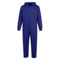 thumbnail image 7 of JTieacloth Men's Hooded Jumpsuit Long Sleeve Bodysuit Lightweight Casual Comfort Party Outfits, 7 of 7