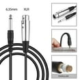 thumbnail image 3 of Wired Dynamic Microphones, Professional Handheld Mic Microphones with 10ft Cable with 1/4" Mic Socket for Singing, Speech, Wedding, Stage, 3 of 7