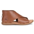 thumbnail image 2 of Born Women Iwa Sandals, Medium Width, Back Functional Zipper, Brown, 2 of 5