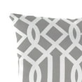 thumbnail image 6 of Jordan Manufacturing 12" x 18" Chauncey Pumice Gray Geometric Rectangular Outdoor Lumbar Throw Pillow (2 Pack), 6 of 11