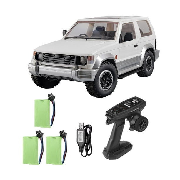 Coche de escalada RC LD1297 1:14, coche RC de metal, juguete realista con control remoto 4x4 tres poderes
