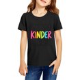 thumbnail image 2 of Girls Back to School Days T-Shirts First Day of School Short Sleeve Top Tees Crewneck Cute Graphic Tee Tops, 2 of 4
