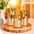 thumbnail image 4 of Velas sin llama Lamp NICEME Radiance, paquete de 3, cera auténtica, 4 of 8