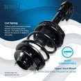 thumbnail image 5 of Detroit Axle - 4pc Struts for 2000-2005 Mitsubishi Eclipse, Front Rear Struts & Coil Spring 2001 2002 2003 2004 Replacement Quick Install Ready Struts Shocks Assembly, 5 of 7