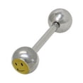 thumbnail image 1 of Logo Smiley Face avec Anneau pour Langue, 1 of 6