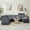 Dark Gray, variant on JUSTLET Oversized Modular Sectional Sofa, Oversized U Shaped Couch, Convertible Sleeper Sofa, 7 Seat Sofa with Chaise, Deep Seat Comfy Cloud Couch with Ottoman for Living Room, Corduroy, Yellow