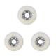 thumbnail image 5 of Ruedas de patinaje en línea Toystoory 2 piezas duraderas elásticas soporte mejorado blanco 72 mm, 5 of 6