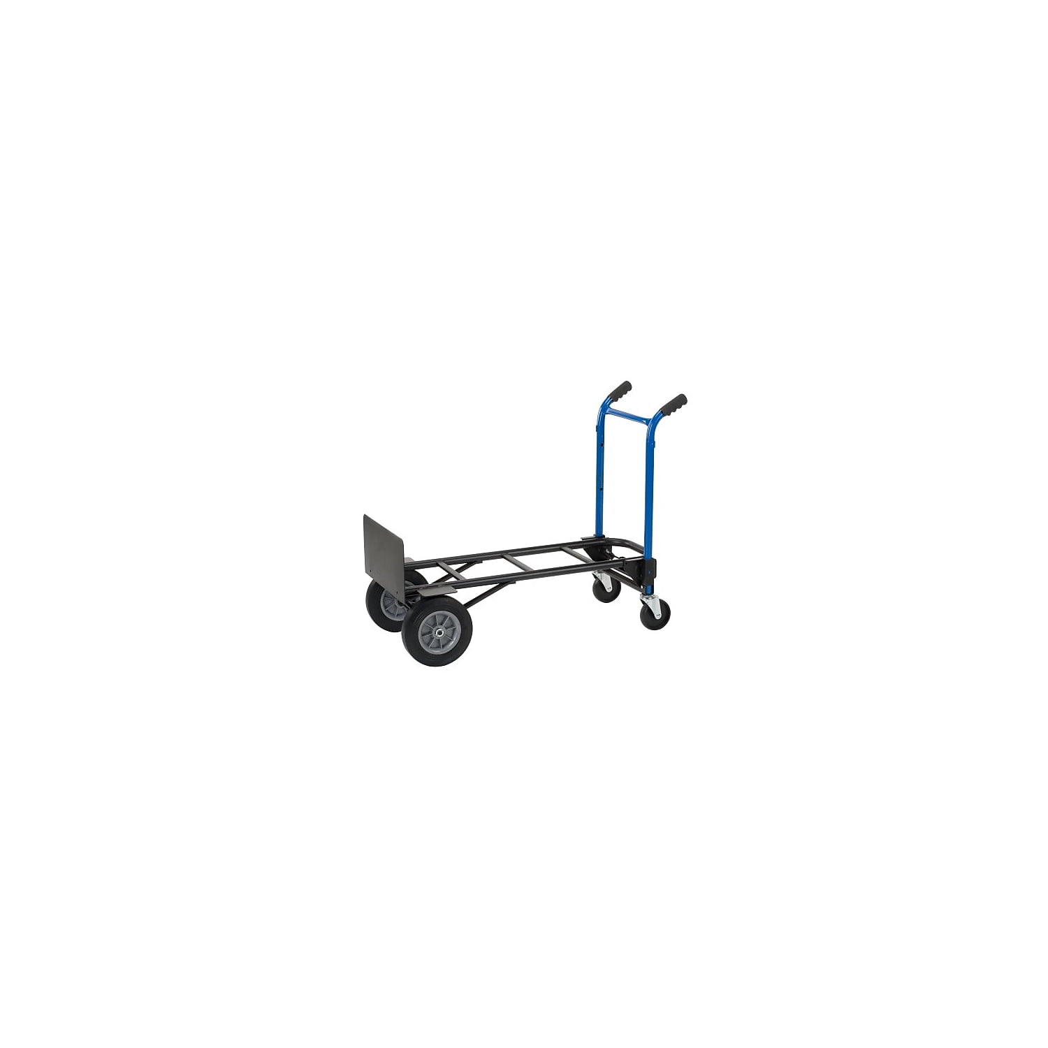 Harper Trucks Harper 4-in-1 Quick Change Steel Convertible Hand Truck 800 lbs. Black/Blue (DTC8635P)