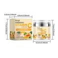 thumbnail image 3 of Pisexur Belleza Maquillaje Crema facial hidratante aclarante con cúrcuma y vitamina Cpara mujeres y hombres, 3 of 9