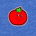 thumbnail image 2 of CafePress - Happy Tomato - Cute Infant Baby Football Bodysuit, 2 of 3