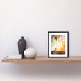 thumbnail image 2 of Child Flying Big Kite in Rainbow Colour Sunset Sky Artwork Framed Wall Art Print 9X7 Inch, 2 of 5