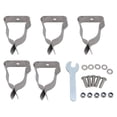 thumbnail image 1 of Window Well Cover Clamp, Window Well Cover Hardware Kit Secure Fastening Cold Rolled Steel  for Home, 1 of 7