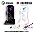 thumbnail image 2 of 4090 GPU Holder Jack Support 40 Series VGA Bracket RGB Flow MSI AORUS ROG TUF Belief Anime Characters PC Assemble MOD H-M White, 2 of 6