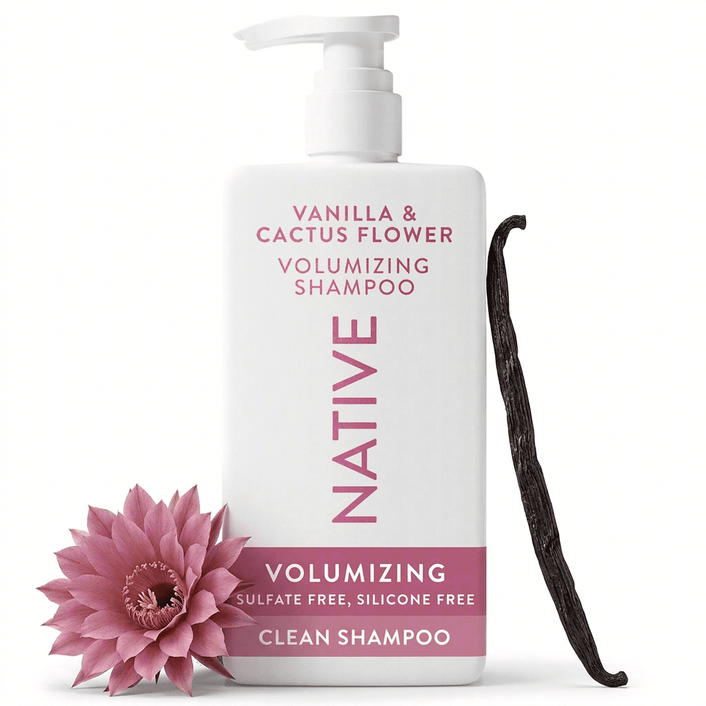Native Sulfate-Free Shampoo, Vanilla & Cactus Flower, Volumizing