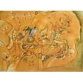 thumbnail image 2 of Kandinsky, Wassily 18x14 White Modern Wood Framed Museum Art Print Titled - Untitled 2.1 1918, 2 of 4