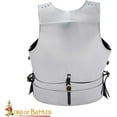 thumbnail image 2 of Lord of Battles 15th Century Medieval Cuirass Milanese Churburg Steel Breastplate 16 Gauge for Unisex - XL, 2 of 7