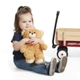 thumbnail image 3 of Toy Wagon Radio Flyer My 1st Steel & Wood con osito de peluche para niños, 3 of 9