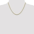 thumbnail image 4 of 14K Yellow Gold Box Chain Styles Necklace 1.85 mm Semi-Solid D/C Round 18 inch, 4 of 4