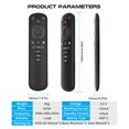 thumbnail image 4 of Sidaley G50S Fly Mouse Smart Voice Micrófono Giroscopio Control remoto antideslizante 2.4G Teclado inalámbrico Receptor Videojuegos y accesorios, 4 of 6