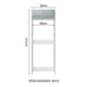 thumbnail image 2 of Mueble de Cocina Madesa Lux BG 225 cm altura 83 cm ancho 60 cm profundidad, 2 of 5