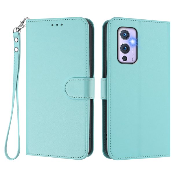 Funda Cartera GANGXUN para OnePlus 9 – Cierre Magnético, Protección RFID, Correa Desmontable, Compatible con Carga Inalámbrica