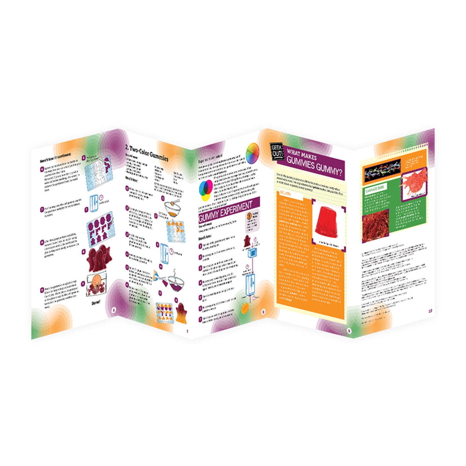 Gummy Candy Kit - Pumpkins, Bats &amp; Ghosts, (Hardcover)