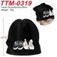 thumbnail image 2 of Gorro de lana de punto Heartstoppers para invierno, estilo anime, 2 of 2