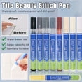 thumbnail image 2 of Grout Pen For Revives Restores Tile In Kitchen Shower Bathroom Waterproof Quick Drying New, 2 of 5