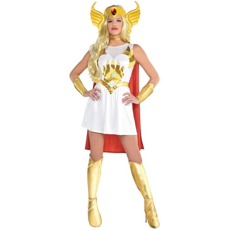 Party City She-Ra Halloween Costume for Women, with Accessories