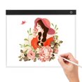 thumbnail image 1 of A3 Large-size Light Box LED Artcraft Tracing Light Pad Stepless Dimming Eye-protecting Pad for Tatoo  Jewel Paint Drawing Sketching Animation, 1 of 7