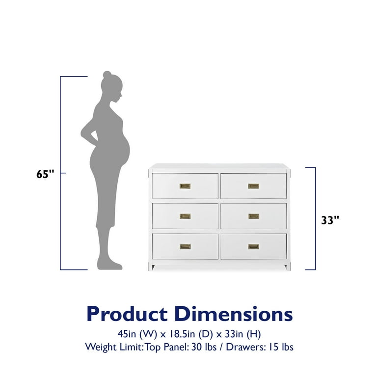 Baby relax top georgia dresser