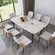 thumbnail image 2 of Rectangle Nordic Dining Table Industrial Luxury Elegant Modern Dining Table Italy Kitchen Mesa De Comedor Living Room Furniture My Lux Decor Round, 2 of 8