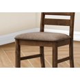 thumbnail image 4 of Monarch Specialties Dining Chair, 38" Height, Dining Room, Kitchen, Set Of 2, Side, Upholstered, Antique White, Beige Linen Look, Transitional, 4 of 4