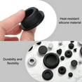 thumbnail image 3 of Uxcell 20 Pcs Hole Plugs, Heat Resistant Silicone Flush Type Fastener Hole Cover Plug for 26mm(1-1/32 Inch) Hole Cabinet, Black, 3 of 5