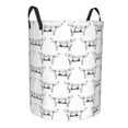 thumbnail image 2 of Daiia Labrador Retriever Dog Round Laundry Basket with Handles Thickened Waterproof Circular hamper,Dirty Clothes Storage Basket for Bedroom,Bathroom,College Dorm-Small, 2 of 8