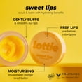 thumbnail image 3 of Lottie London, Sweet Lips Balm & Scrub, Mango Sorbet, 9g, 3 of 10