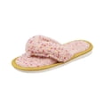 thumbnail image 2 of NexTorq Thong Slippers for Women Flip Flop Slippers House Slippers With Cozy Textured Fleece Upper Fuzzy Plush Lining Open Toe Comfortable Slip On Lightweight Indoor Bedroom Home Shoes Ladies, Pink, 2 of 7